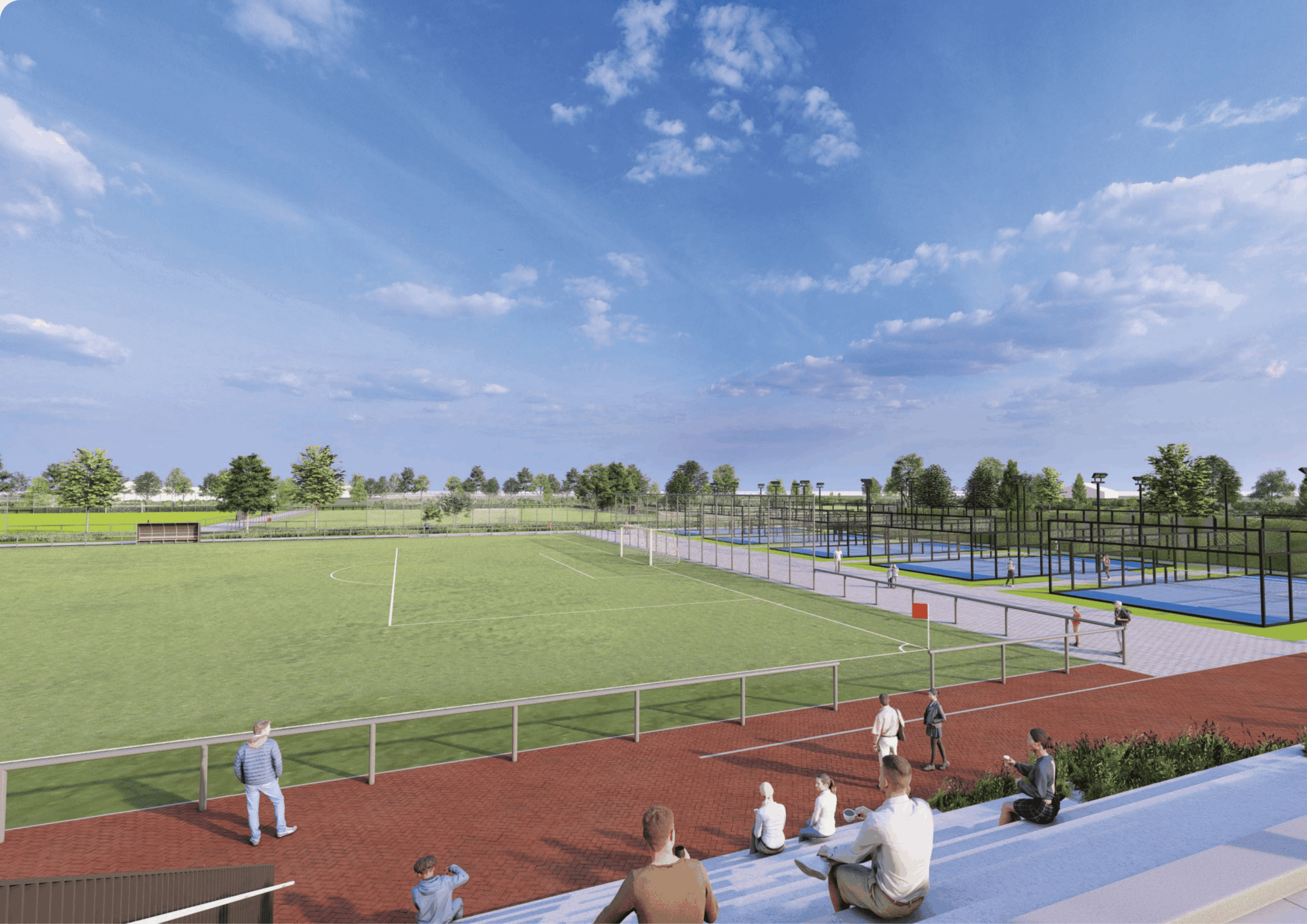 Aanzichten Omnipark De Brug sport7