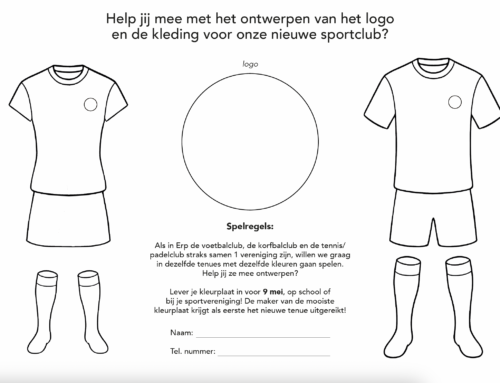 In welke kleuren wil jij straks sporten?